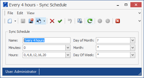 Active Directory Agent synchronization schedule