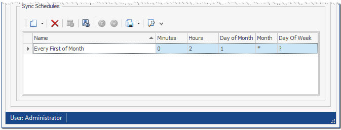 Sync Schedules Overview