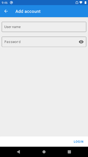 PeopleSync account setup with managed base URL
