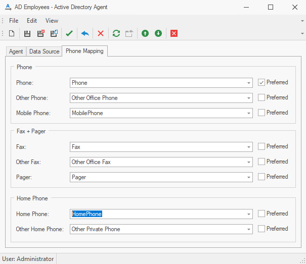 Phone Number Mapping Configuration