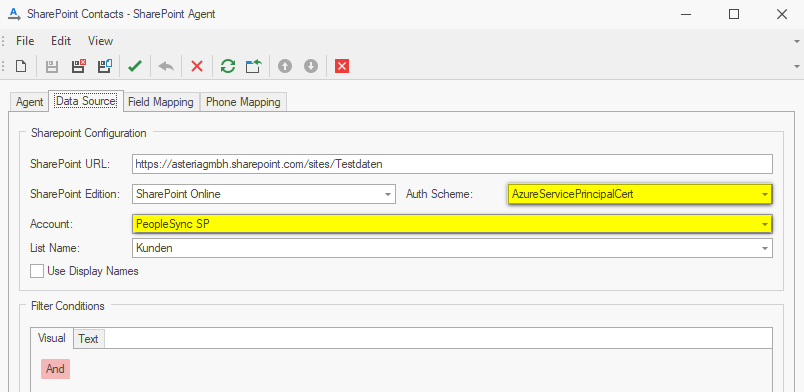 SharePoint Agent OAuth configuration